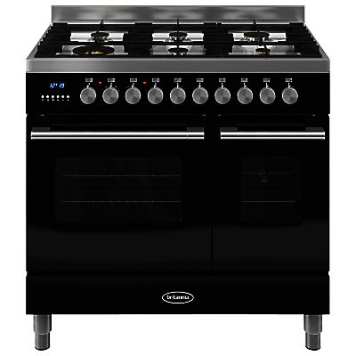 Britannia RC-9TG-DE Delphi Dual Fuel Range Cooker Gloss Black Britannia RC-9TG-DE Delphi Dual Fuel Range Cooker Gloss Black